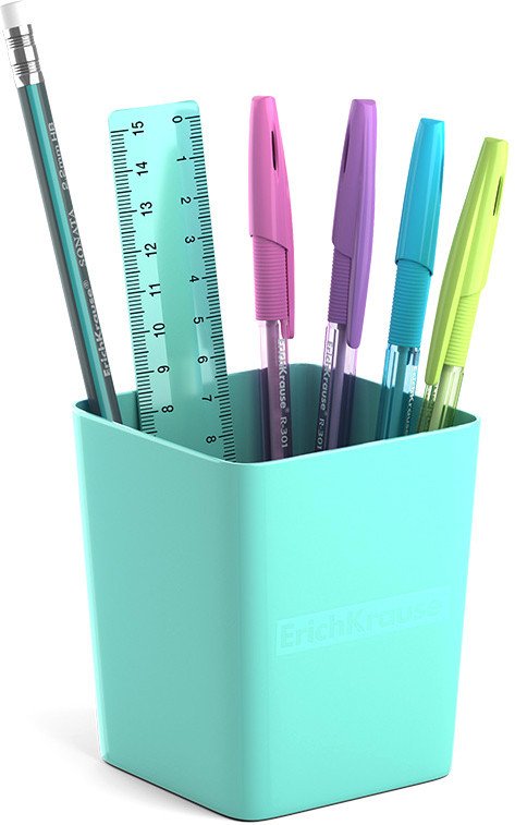 

Настольный набор Erich Krause Base Pastel Mint 53687 мятный (6 предм)