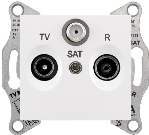 

Розетка телевизионная Schneider Electric Sedna SDN3501321