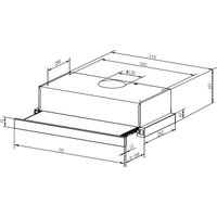 Кухонная вытяжка Weissgauff TEL 06 2M IX (старая)