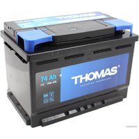 Автомобильный аккумулятор Thomas 74 Ah/12V 740А R+ в Витебске