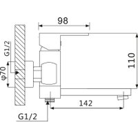 Смеситель Vieir V113531-C
