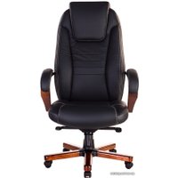 Офисное кресло Бюрократ T-9923MAHOGANY/BLACK (черный)