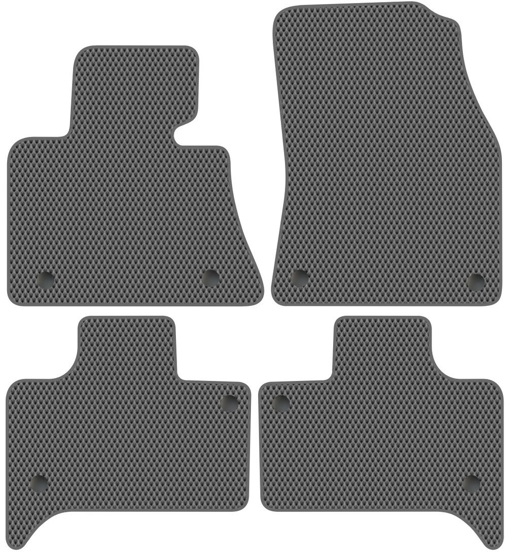 

Комплект ковриков для авто Alicosta BMW X5 I (suv / E53) 2003 - 2006 (серый, ромб)