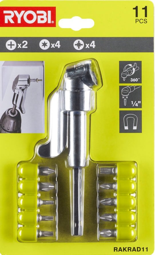 

Набор бит Ryobi RAKRAD11 (5132004834)