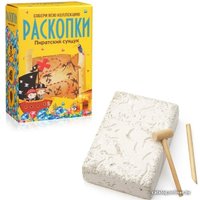 Набор для опытов Раскопки Пиратский сундук большой DIG-10