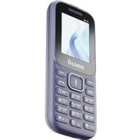 Кнопочный телефон Olmio A14 (синий)