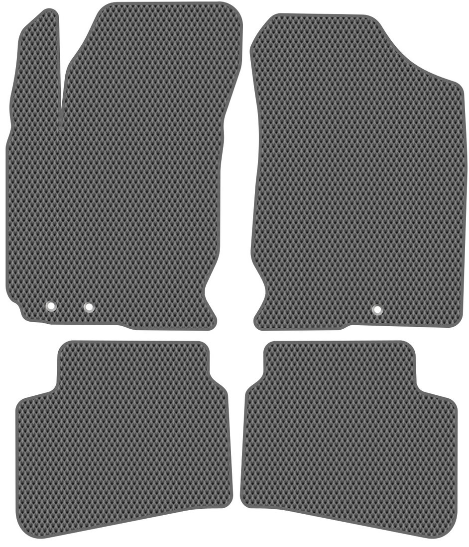 

Комплект ковриков для авто Alicosta Kia Ceed I (универсал, хэтчбек 5 дв / ED) 2006 - 2012 (серый, ромб)