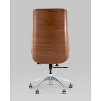 Офисное кресло TopChairs Crown SN A312 8383-29 Walnut Back (черный)