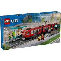 Конструктор LEGO City 60423 Трамвай и станция в центре города