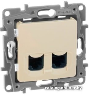 Розетка телефонная Legrand Etika 672354