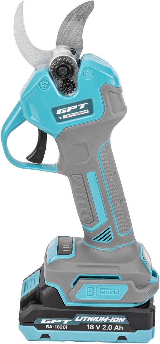 Секатор GPT GBPS-M1830B11-BL (с 1-им АКБ, кейс)
