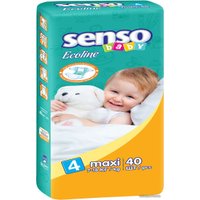 Подгузники Senso Baby Ecoline Maxi 4 (40 шт)