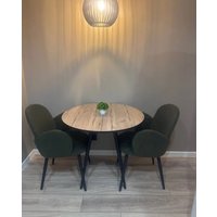 Кухонный стол ВВР Элип-2 (кера/черный конус, пластик)