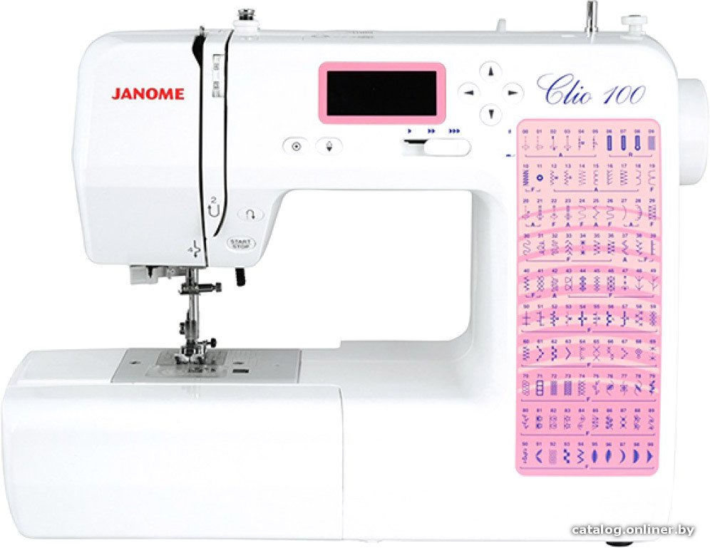 Компьютерная швейная машина Janome Clio 100