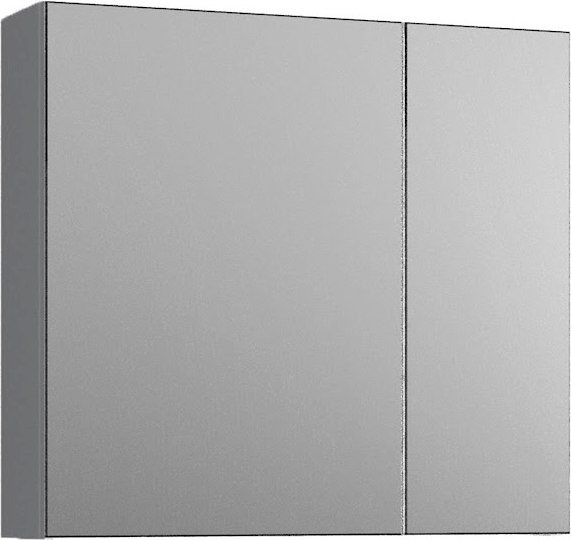 Lauter Шкаф с зеркалом Mia 60 (графит)