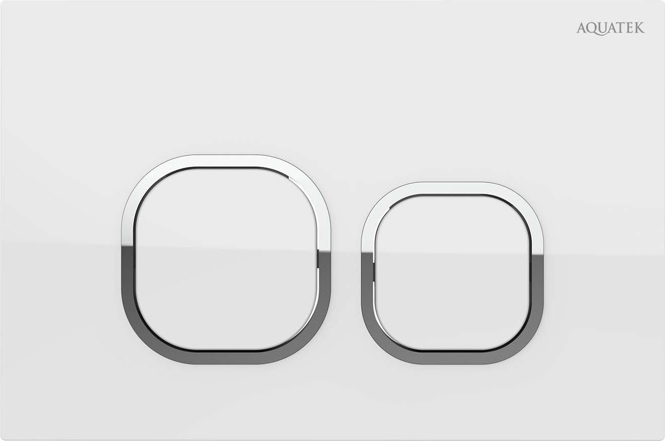 

Панель смыва Aquatek KDI-0000056 (белый глянец)