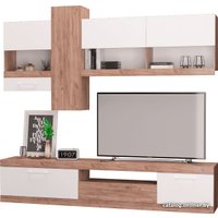 Горка MLK Невада (дуб крафт табак/белый) в Витебске