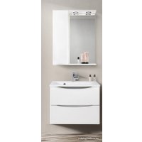  BelBagno Шкаф с зеркалом Marino-SPC-600/750-1A-BL-P-L (bianco lucido)