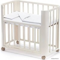 Приставная детская кроватка Nuovita Accanto Ferrara (ваниль)