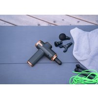 Перкуссионный массажер Beurer MG 99 CLE (серый/золотистый)