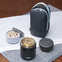Термос для еды THERMOS JBY-550 0.55л (черный)
