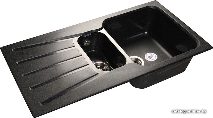 Кухонная мойка GranFest GF-S940KL (черный)