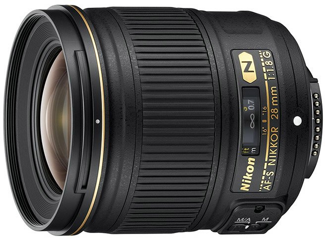 

Объектив Nikon AF-S NIKKOR 28mm f/1.8G