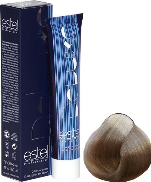 

Крем-краска для волос Estel Professional De Luxe 10/17 светлый блондин пепельно-коричневый