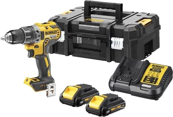 

Дрель-шуруповерт DeWalt DCD791L2T-QW (с 2-мя АКБ, кейс)