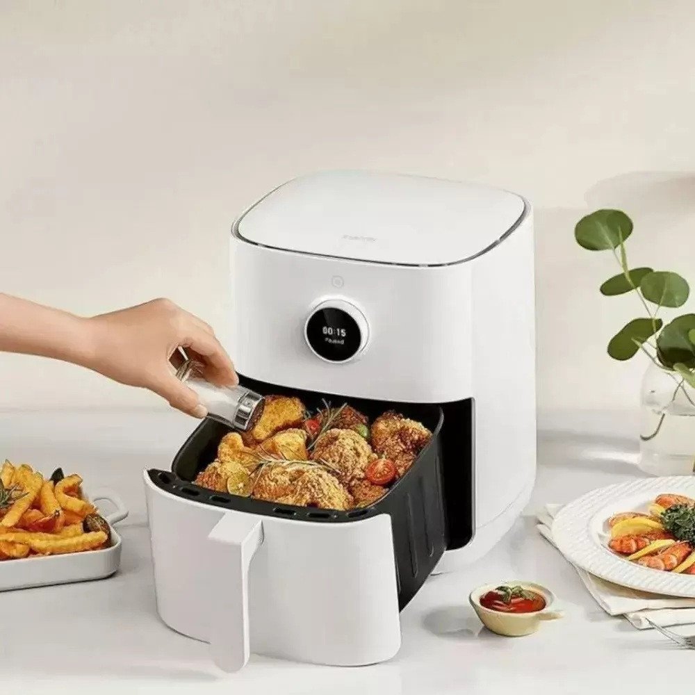 Аэрогриль (аэрофритюрница) Xiaomi Smart Air Fryer 4.5L MAF14 (евровилка, белый)