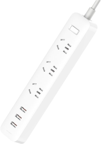 

Сетевой фильтр Xiaomi Mi Power Strip XMCXB01QMN (3 USB, белый, китайская версия)