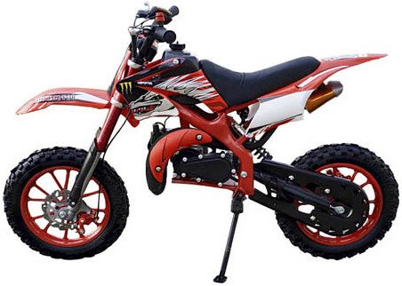 Мотоцикл QMC DB 701A 49cc (красный)