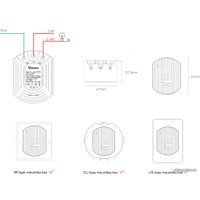 Реле Sonoff D1+RM433 R2+Base