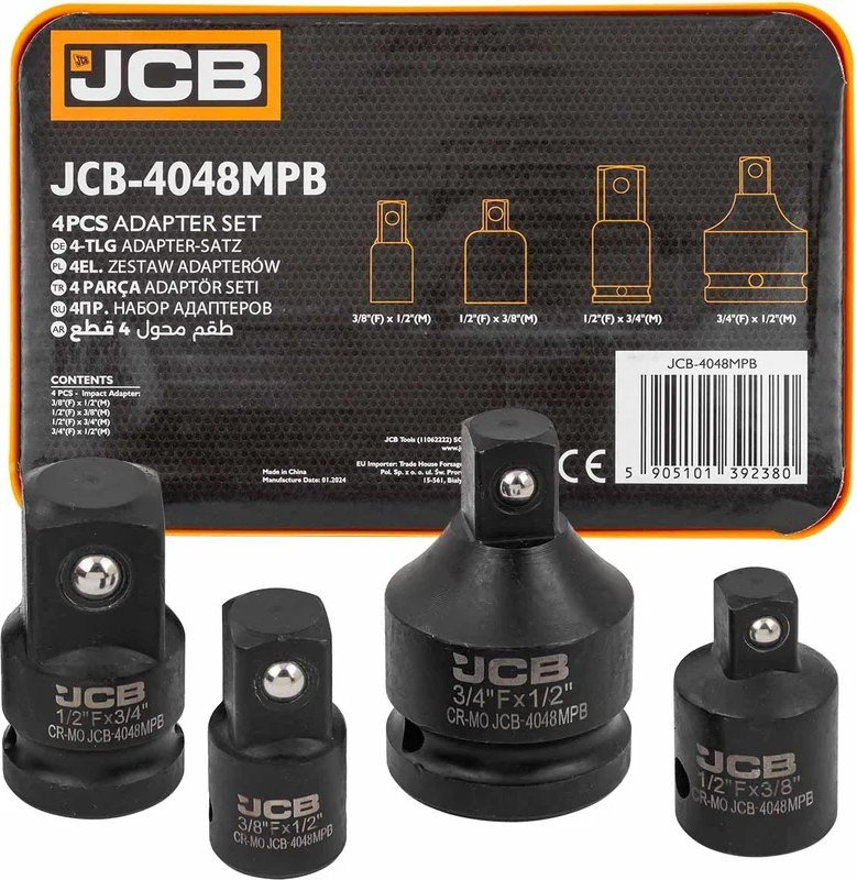 Набор адаптеров слесарных JCB -4048MPB (59166)