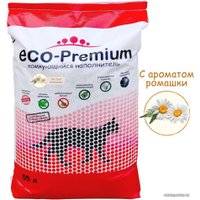 Наполнитель для туалета Eco-Premium с ароматом ромашки 55 л