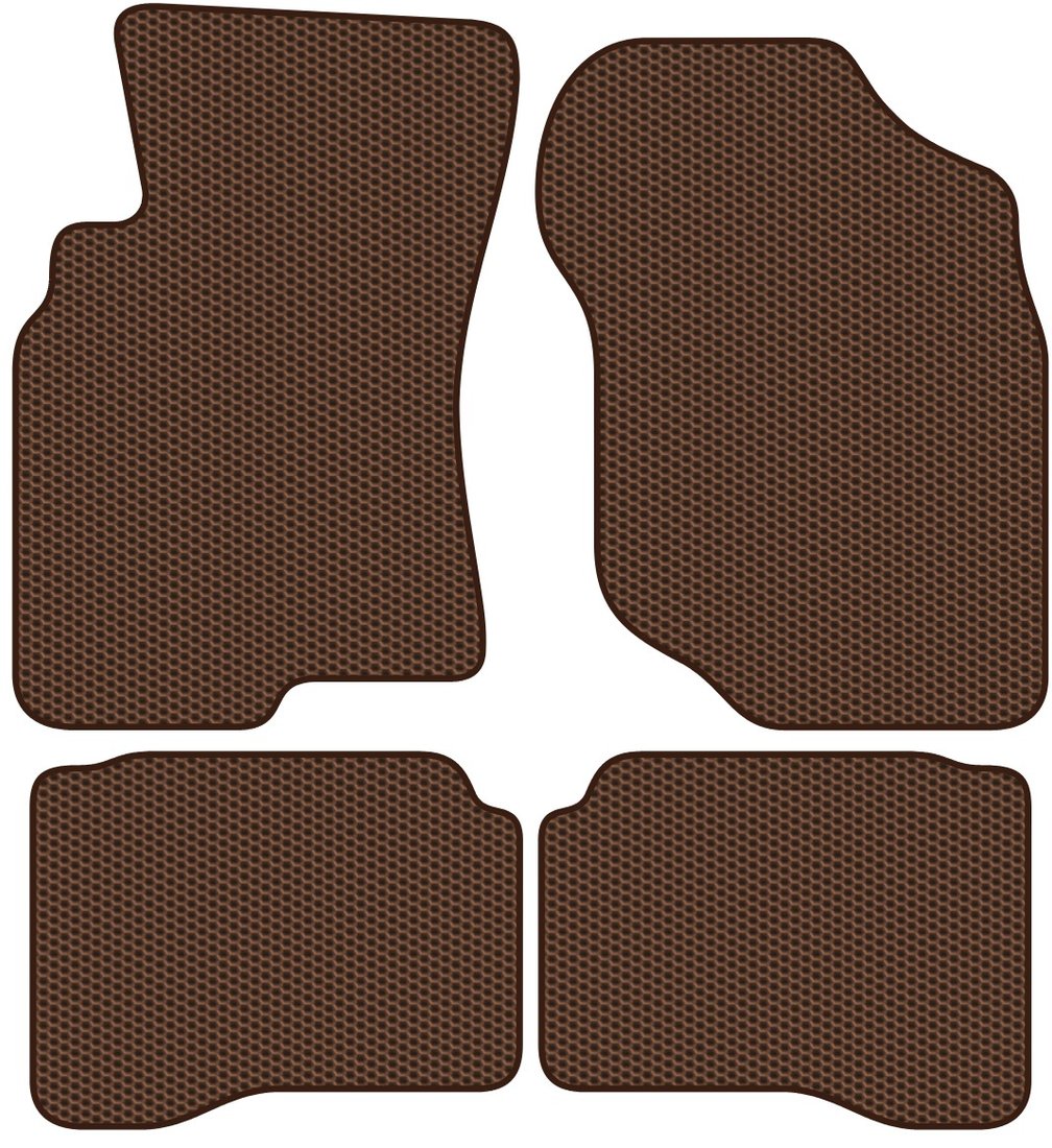 

Комплект ковриков для авто Alicosta Nissan X-Trail I (suv / T30) 2001 - 2007 (коричневый, сота)