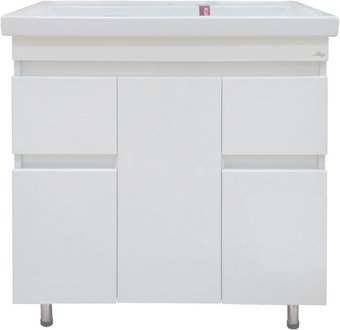 Misty Фостер - 80 Тумба напольная с 2 ящ. белая - Э-Фос01080-01Н2Я