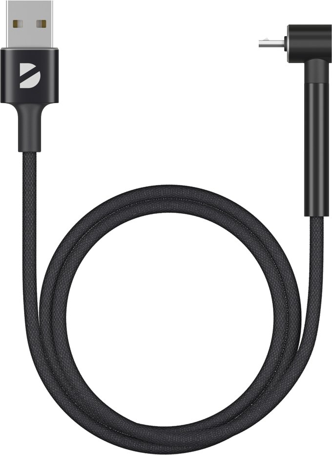 

Кабель Deppa USB Type-A - microUSB 72296 (1 м, черный)