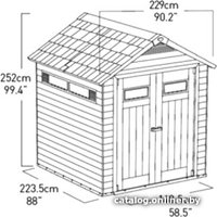  Keter Fusion 757 (2.23x2.29 см)