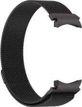 Milanese loop металлический для Samsung Galaxy Watch4/5/6 (20 мм, черный)