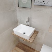 Умывальник Lauter 21674B + клапан 21190CH