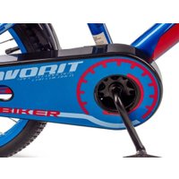 Детский велосипед Favorit Biker BIK-16BR (синий/красный)
