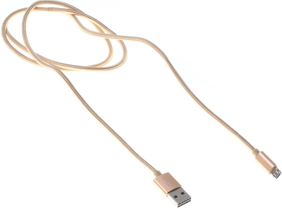 

Кабель Buro USB Am micro USB B m 1м (золотистый)