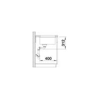 Кухонная мойка Blanco Subline 700-U 527173 (мягкий белый)