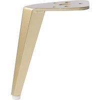 Опора мебельная AKS State Н-140 золото брашированное