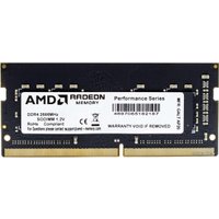 Оперативная память AMD Radeon R7 Performance 16GB DDR4 SODIMM PC4-21300 R7416G2606S2SUO