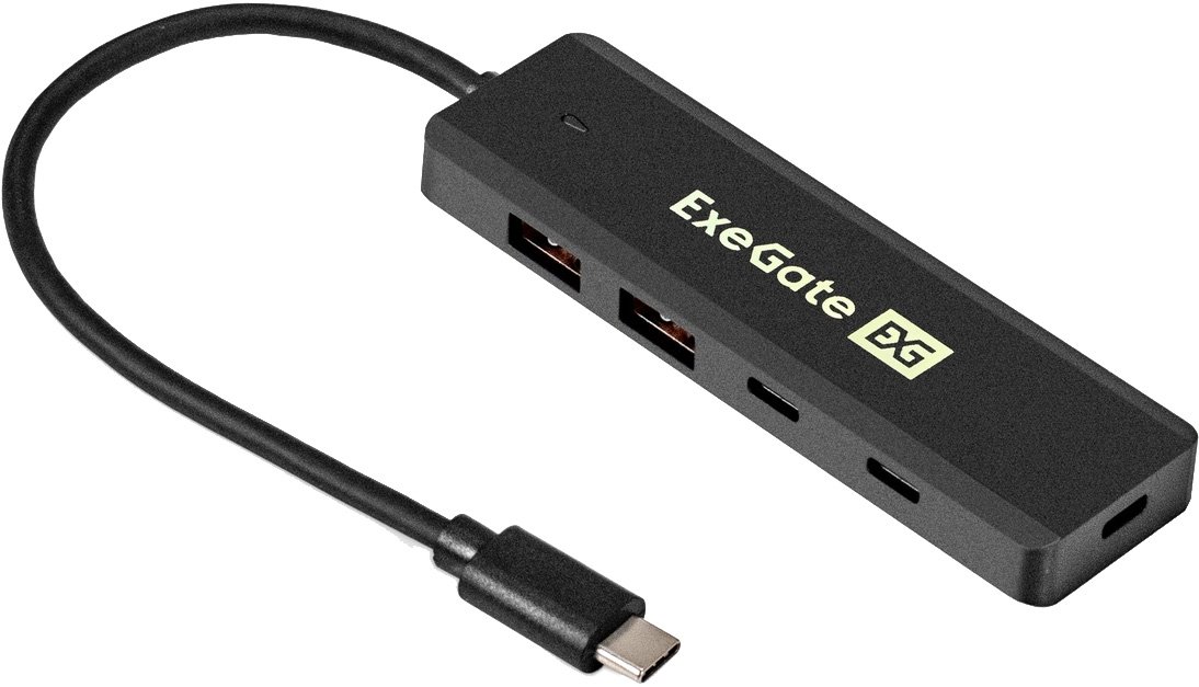 

USB-хаб ExeGate DUB-2C2P/10G EX298169RUS