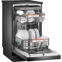 Отдельностоящая посудомоечная машина Weissgauff DW 4508 Inverter Autoopen Black