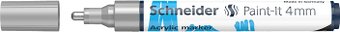 Маркер художественный Schneider Paint-It 320 120254 (серебристый)