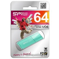 USB Flash Silicon-Power Ultima U06 64GB Blue (SP064GBUF2U06V1B)